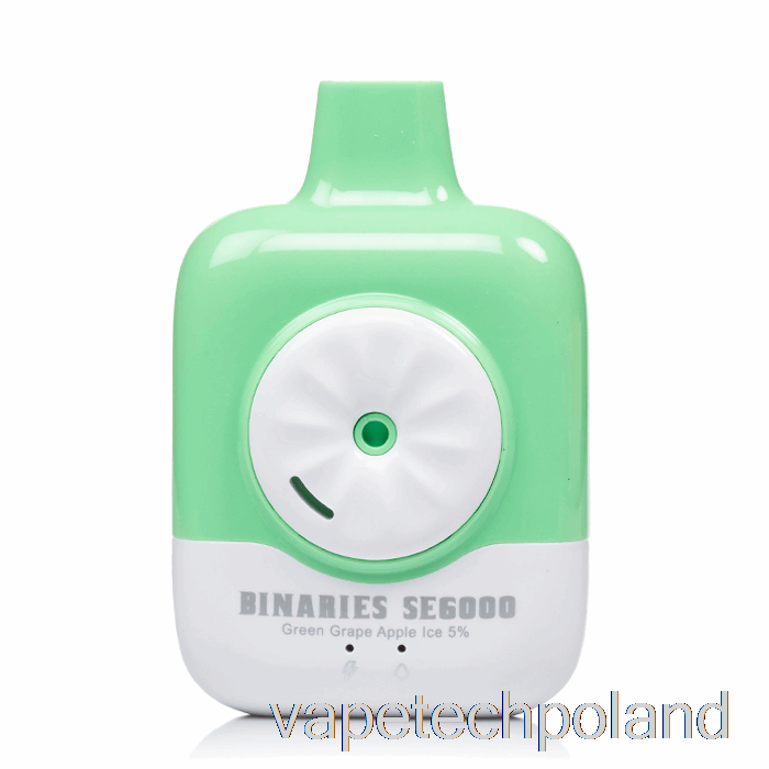 Vape Polska Horizon Binarki Se6000 Jednorazowy Lód Z Zielonymi Winogronami
